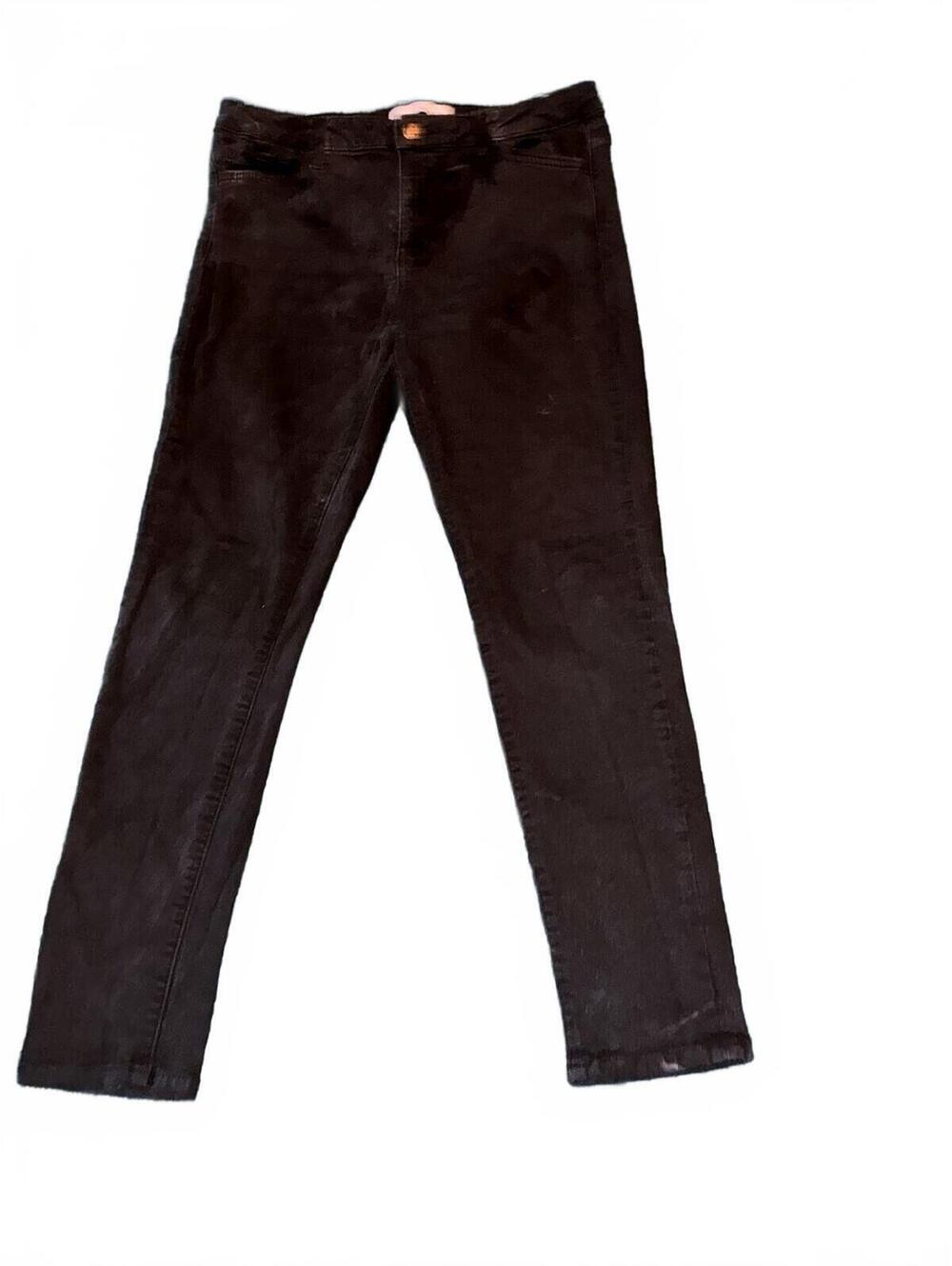Vervet Black Slim Fit Pants, Size 30